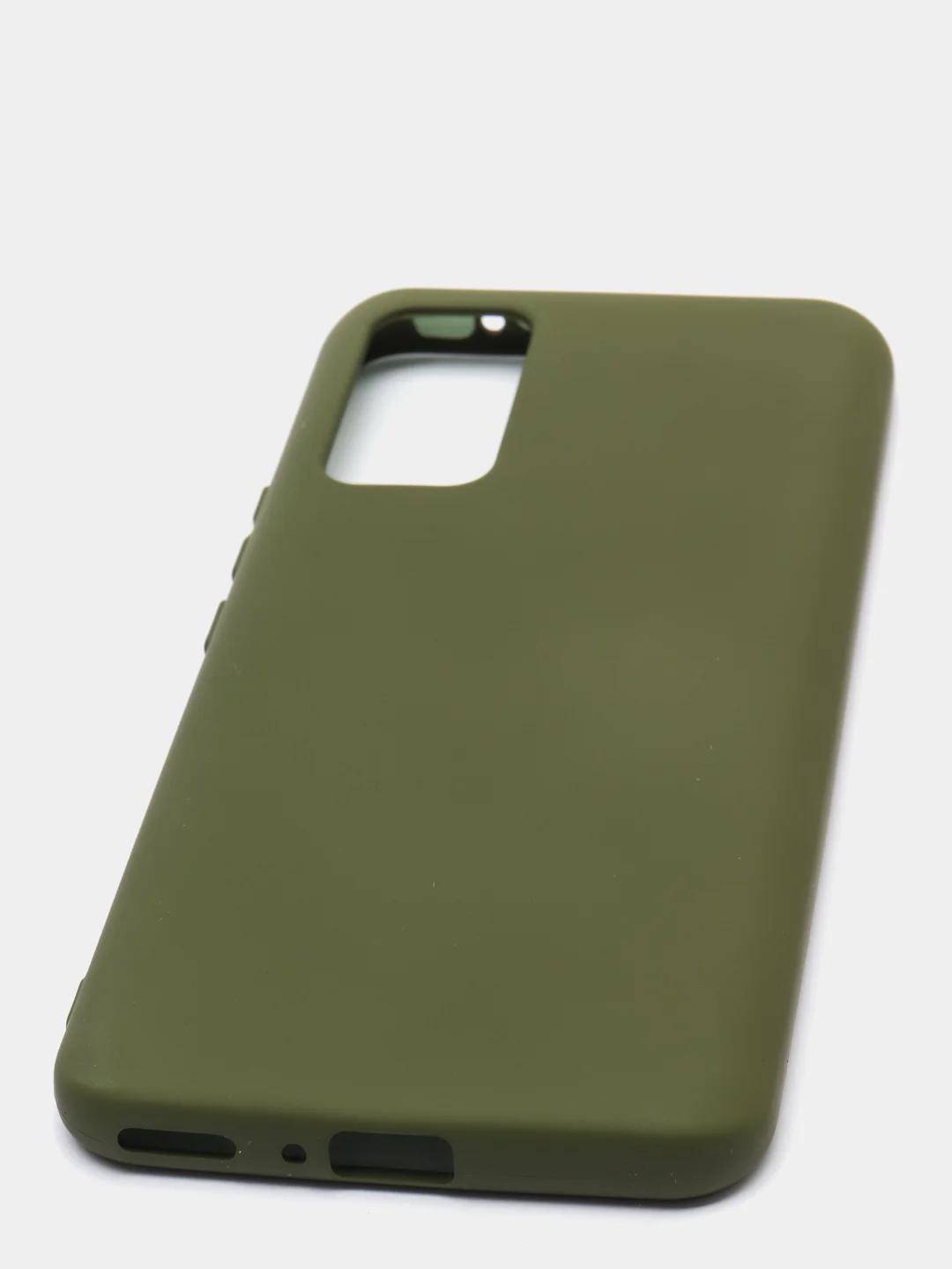 Зелёный хаки чехол Siliconе Case для Huawei Honor 30 soft touch
