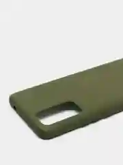 Зелёный хаки чехол Siliconе Case для Huawei Honor 30 soft touch