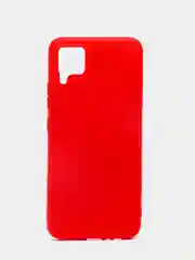 Зеленый чехол силиконовый для Realme C15 / C12, без отпечатка пальца, с бархатной подкладкой