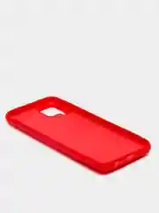 Зеленый чехол силиконовый для Realme C15 / C12, без отпечатка пальца, с бархатной подкладкой