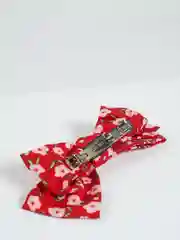 Красный заколка бант для волос для девочки