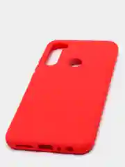 Красный силиконовый чехол Xiaomi Redmi Note 8 с Soft-touch покрытием