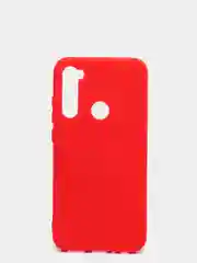 Красный силиконовый чехол Xiaomi Redmi Note 8 с Soft-touch покрытием