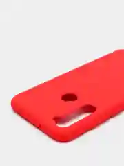 Красный силиконовый чехол Xiaomi Redmi Note 8 с Soft-touch покрытием