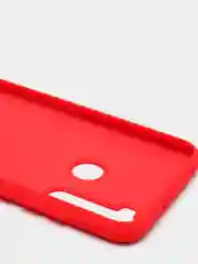 Красный силиконовый чехол Xiaomi Redmi Note 8 с Soft-touch покрытием