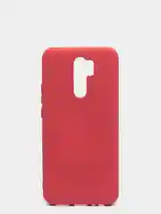 Коралловый силиконовый чехол Xiaomi Redmi 9 с Soft-touch покрытием