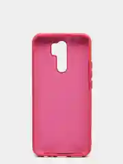 Коралловый силиконовый чехол Xiaomi Redmi 9 с Soft-touch покрытием