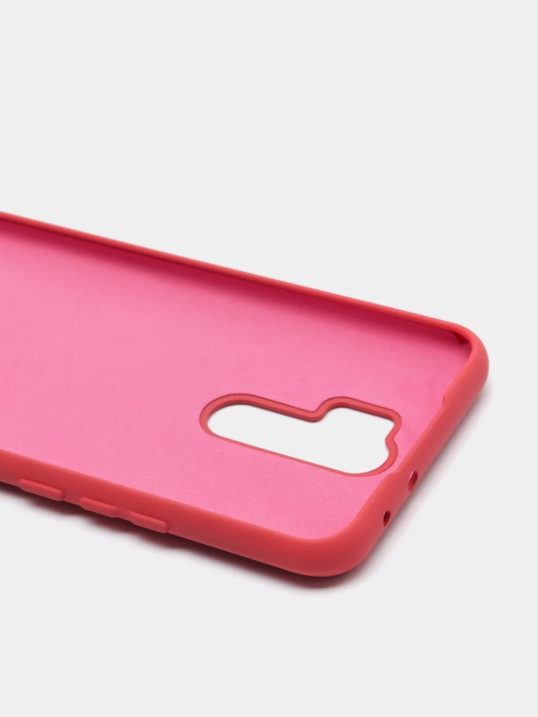 Коралловый силиконовый чехол Xiaomi Redmi 9 с Soft-touch покрытием