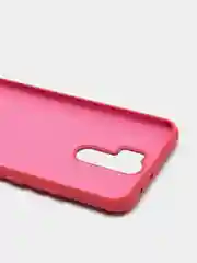 Коралловый силиконовый чехол Xiaomi Redmi 9 с Soft-touch покрытием