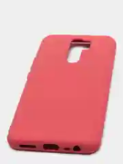 Коралловый силиконовый чехол Xiaomi Redmi 9 с Soft-touch покрытием