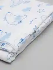 Пеленка "Babyedel" муслин 135х100 см, Полярный мишка, 1 шт