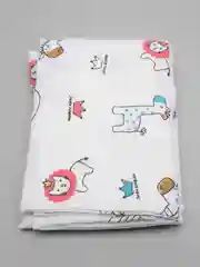 Пеленка "Babyedel" муслин 135х100 см, Зоопарк, 1 шт