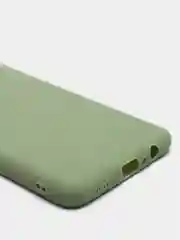 Приглушённый хаки чехол силиконовый на Samsung Galaxy A12, М12