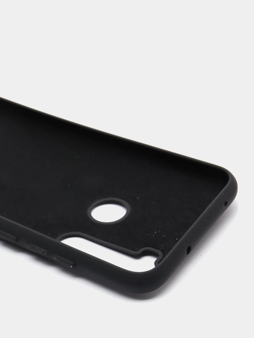Черный силиконовый чехол Xiaomi Redmi Note 8 с Soft-touch покрытием