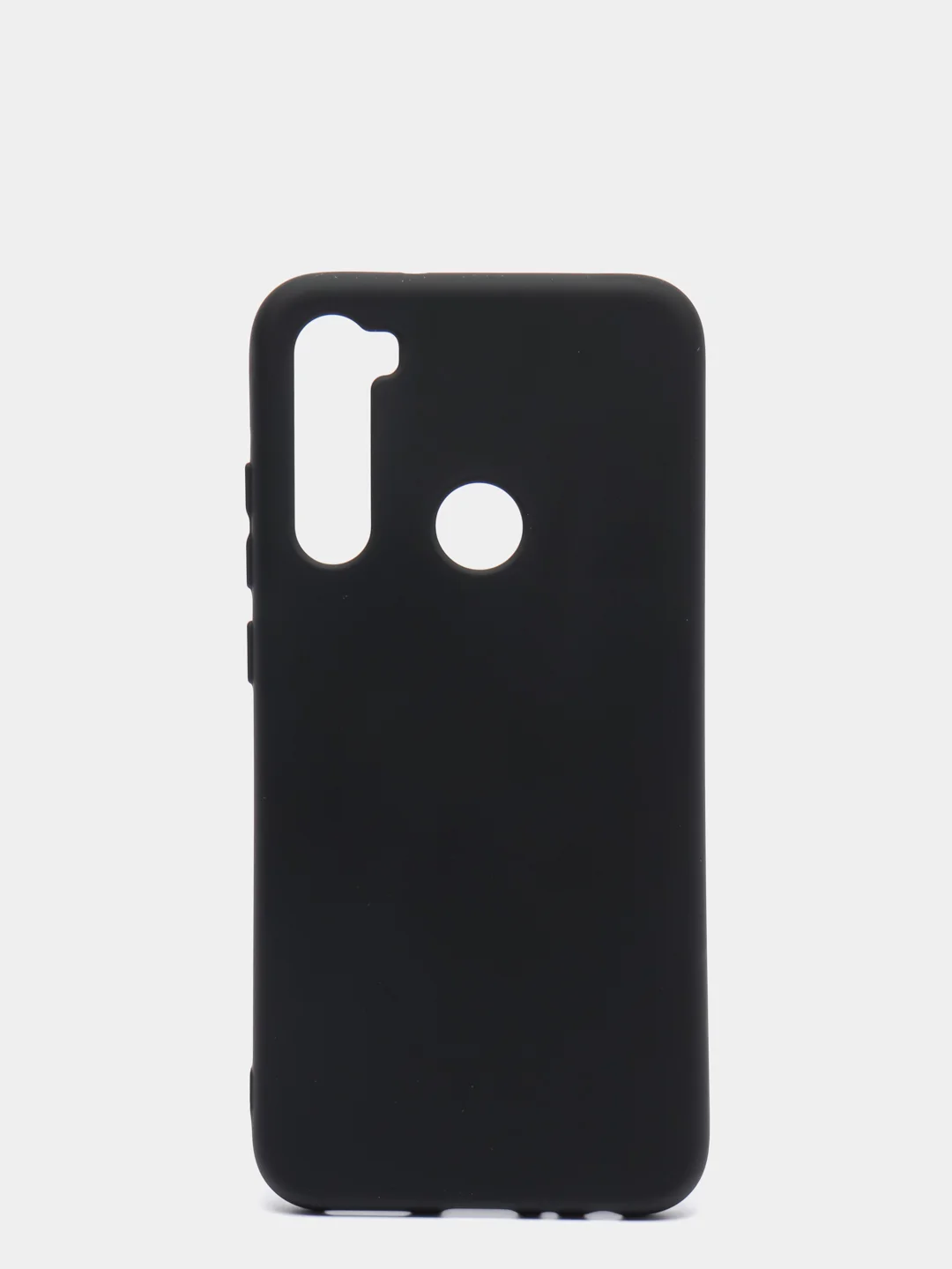 Черный силиконовый чехол Xiaomi Redmi Note 8 с Soft-touch покрытием