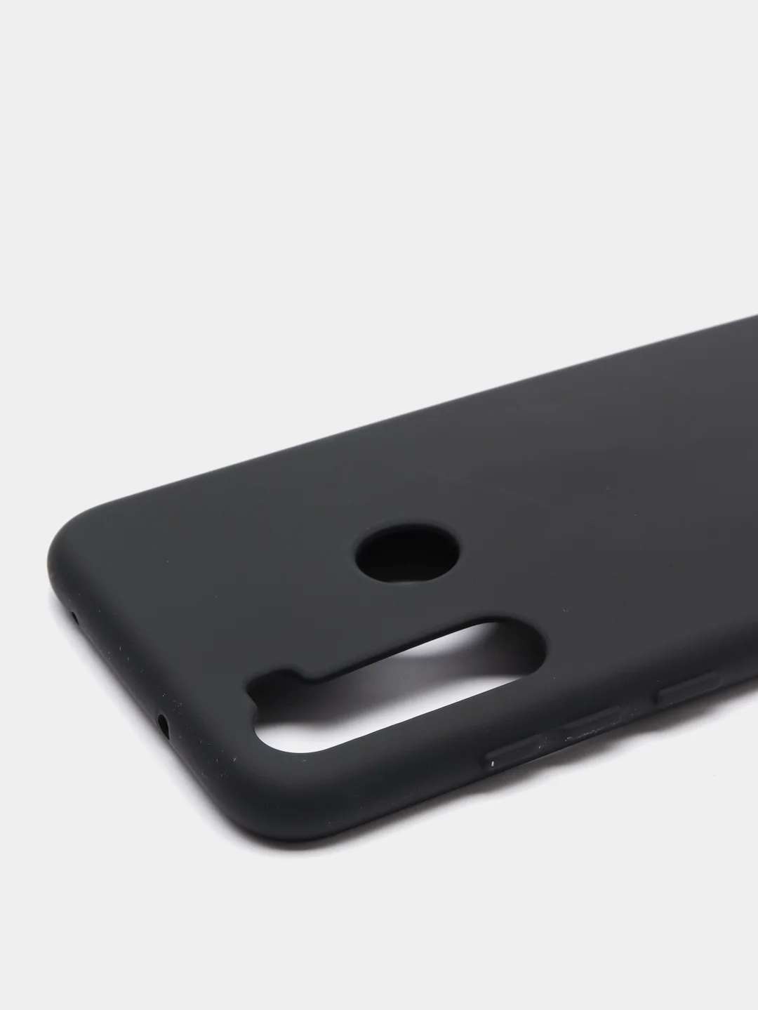 Черный силиконовый чехол Xiaomi Redmi Note 8 с Soft-touch покрытием