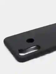 Черный силиконовый чехол Xiaomi Redmi Note 8 с Soft-touch покрытием
