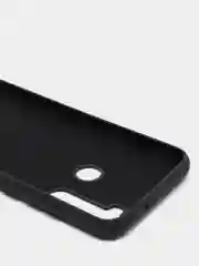 Черный силиконовый чехол с Soft-touch покрытием Xiaomi Redmi Note 8T