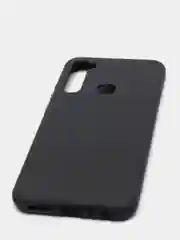 Черный силиконовый чехол с Soft-touch покрытием Xiaomi Redmi Note 8T