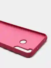 Тёмно-бордовый силиконовый чехол с Soft-touch покрытием Xiaomi Redmi Note 8T