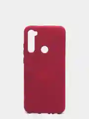 Тёмно-бордовый силиконовый чехол с Soft-touch покрытием Xiaomi Redmi Note 8T