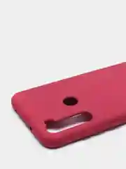 Тёмно-бордовый силиконовый чехол с Soft-touch покрытием Xiaomi Redmi Note 8T