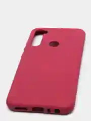 Тёмно-бордовый силиконовый чехол с Soft-touch покрытием Xiaomi Redmi Note 8T