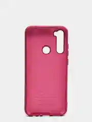 Тёмно-бордовый силиконовый чехол с Soft-touch покрытием Xiaomi Redmi Note 8T