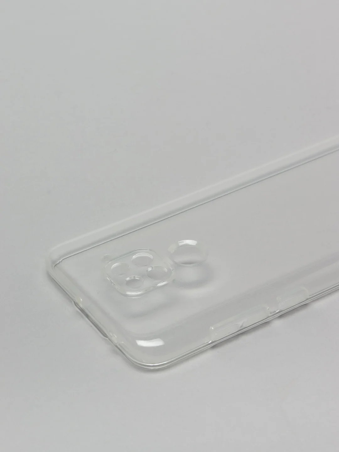 Прозрачный чехол Siliconе Case для Xiaomi Redmi Note 9, Redmi 10X 4G soft touch