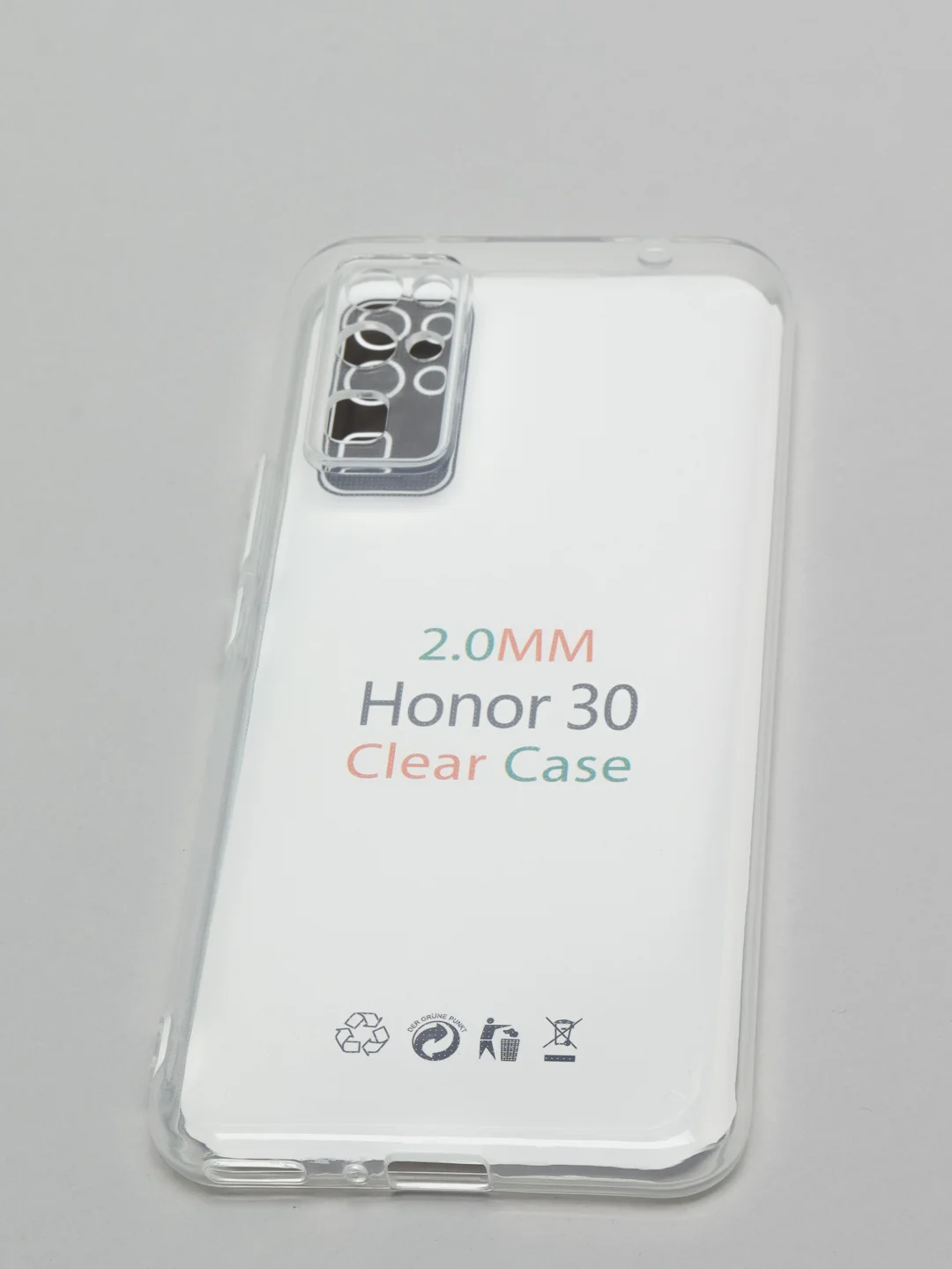 Прозрачный чехол Siliconе Case для Huawei Honor 30 soft touch