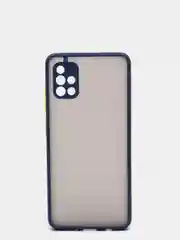 Синий чехол Samsung А01 А72 А70 А12 А11 S 10 Plus N 10 Plus