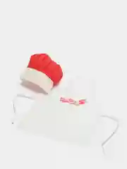 Белый фартук детский, с колпаком, костюм повара, 3-7 лет