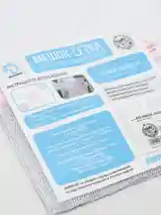Белый мешок для бережной стирки, сетка, 30 х 40 см