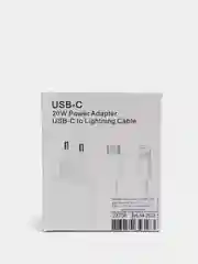 Сетевое зарядное устройство для iPhone 11 / 12 /13 Pro Max , USB-C PD 20W, с кабелем/ СЗУ