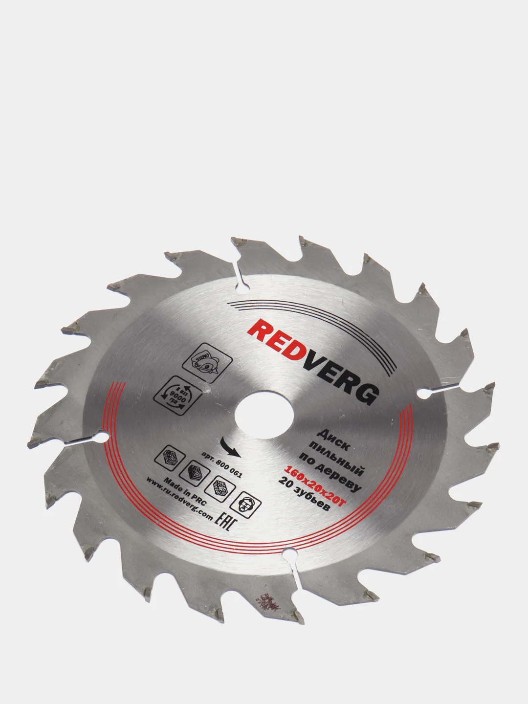 Пильный диск по дереву RedVerg, твердосплавный