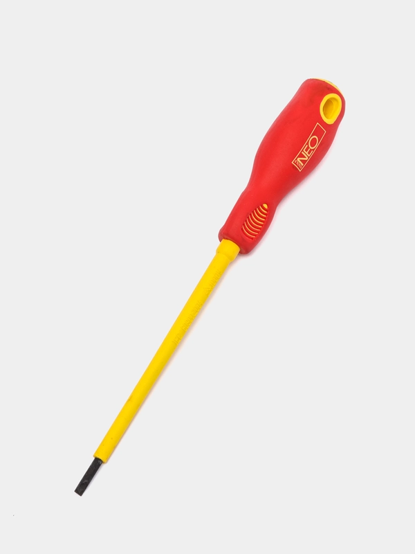 Шлицевая отвертка NEO Tools 1000 В CrMo 04-052, 3.0x100 мм