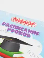 Бордовый расписание уроков на неделю