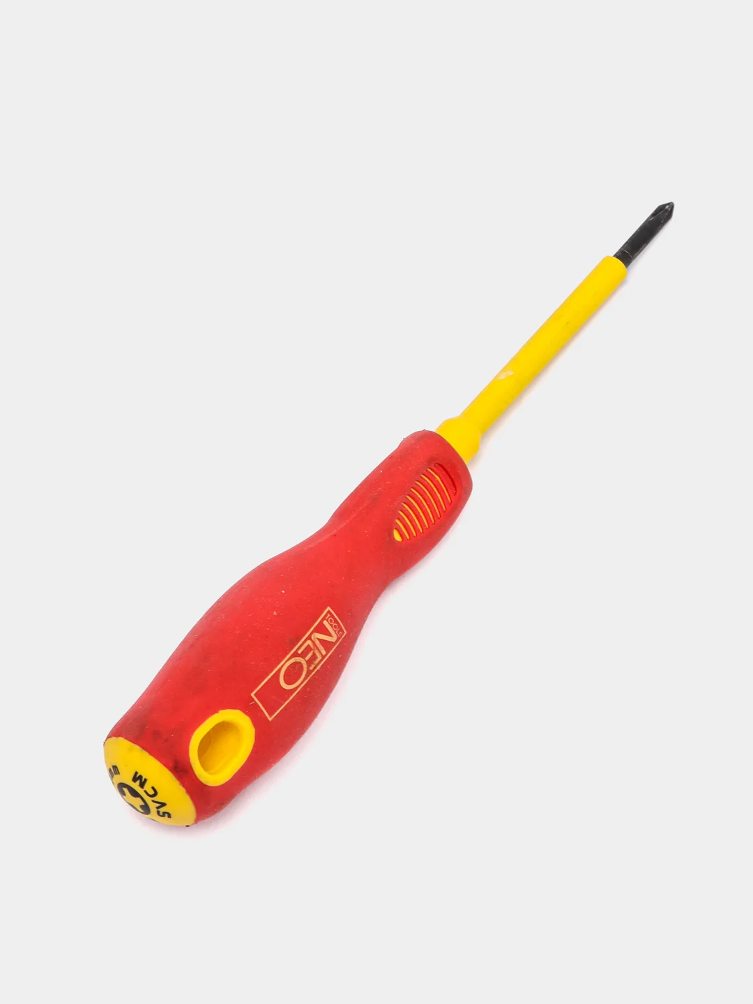 Крестовая отвертка NEO Tools, PH0x60 мм, 1000 В, CrMo, 04-071