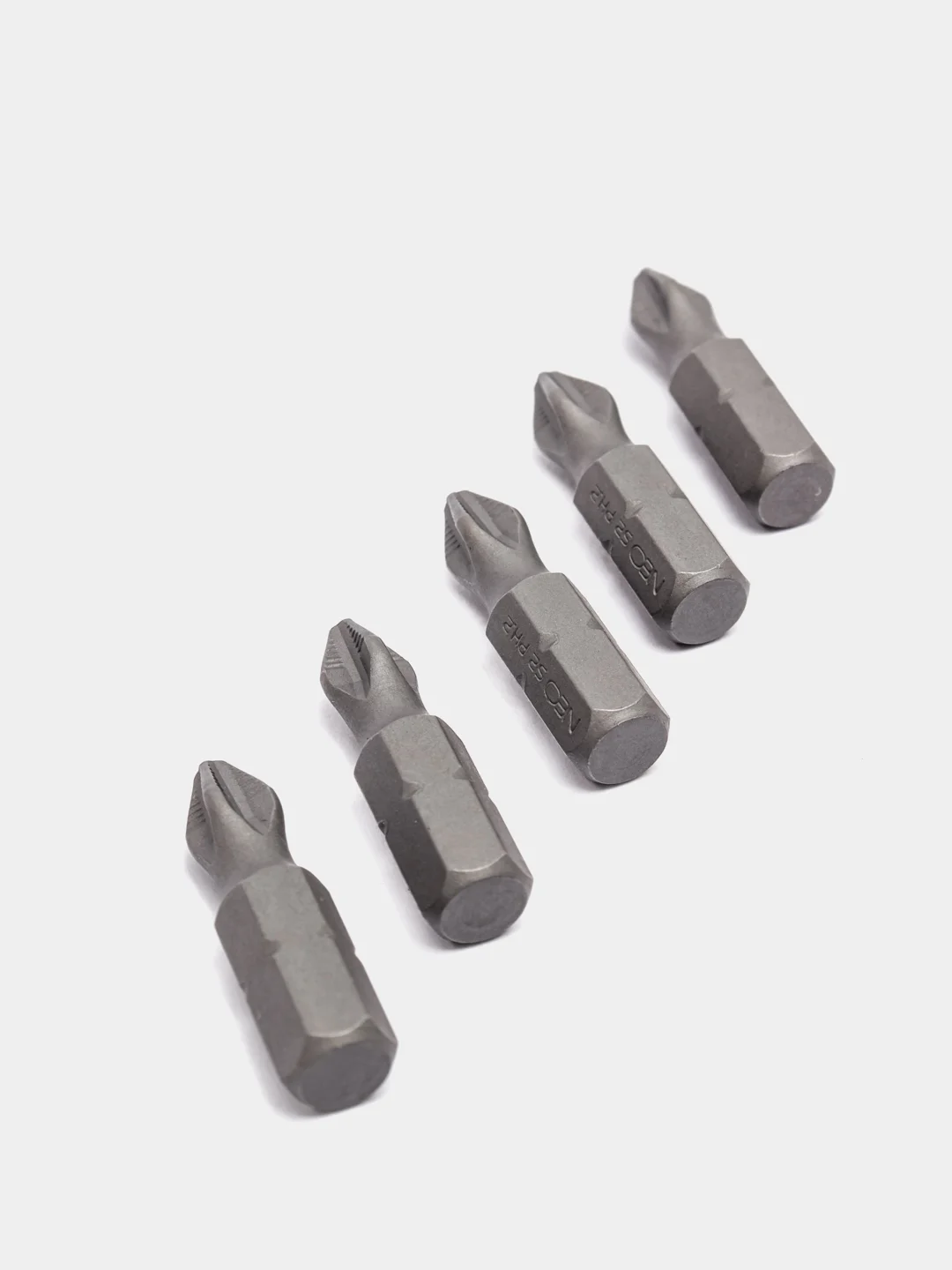 Сменные наконечники NEO Tools 06-035, PH2, 25 мм, 1/4", 5 штук