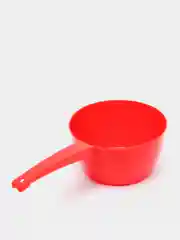 Красный ковшик пластиковый, 1 л
