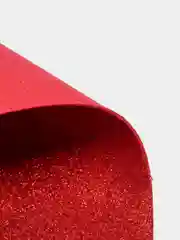 Красный фоамиран глиттерный, 2 мм, 20 * 30 мм 2 шт