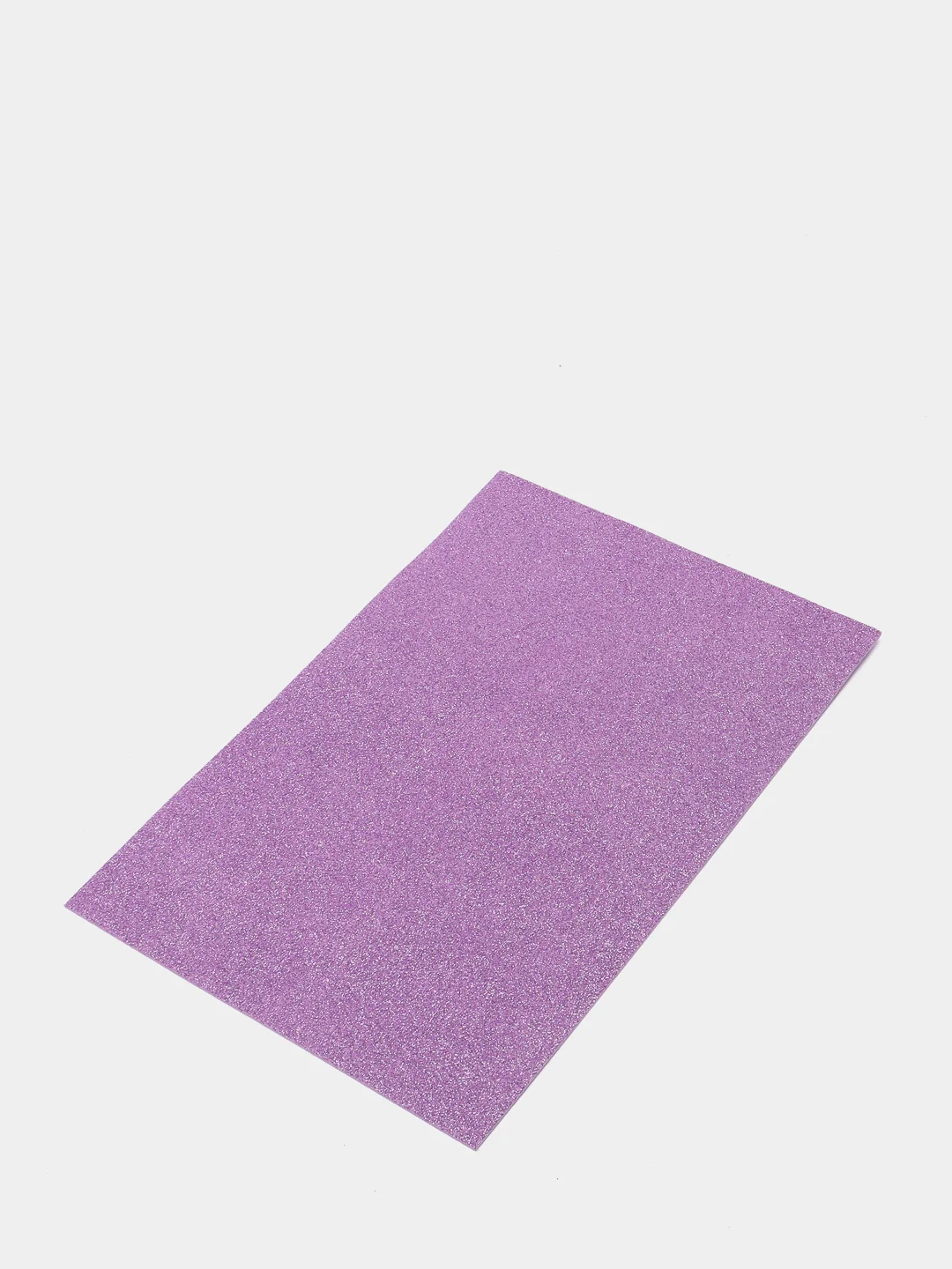 Лавандовый фоамиран глиттерный, 2 мм, 20 * 30 мм 2 шт