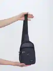 Серый рюкзак на одно плечо Aotian