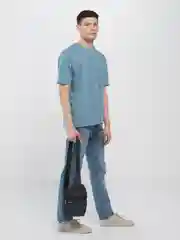 Серый рюкзак на одно плечо Aotian
