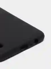 Черный чехол силиконовый для Realme C21 ( Реалми С21) с защитой камеры