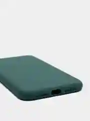 Зеленый чехол iPhone 11 14 13 12 Pro Mini Plus XR 7 8 SE 2020 силиконовый (Айфон ХР Про Мини Плюс)