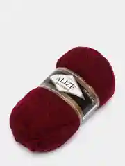 Бордовый пряжа Alize Lanagold, 240 м