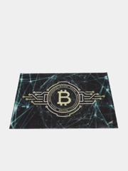 Коврик влаговпитывающий DIGITAL PRINT "Биткойн"