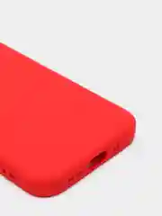 Красный чехол iPhone 11 13 12 Pro Mini силиконовый ( Айфон Про Мини )