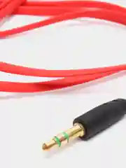 Красный наушники внутриканальные, вакуумные с разъёмом 3.5 Jack